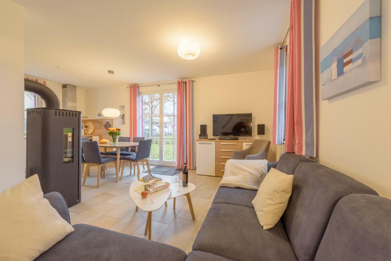Strandhaus Lucky, Sauna, Garten, Kamin, Strandnah Glowe Dış mekan fotoğraf